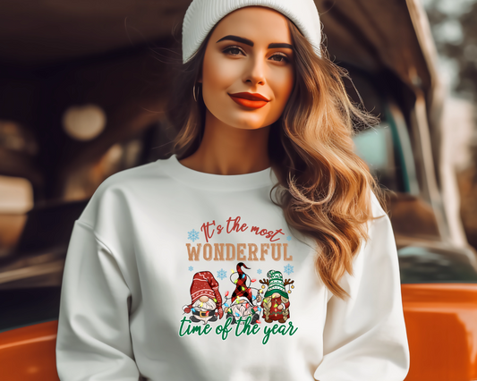 Christmas Sweatshirts, It's the most wonderful time of the year sweater